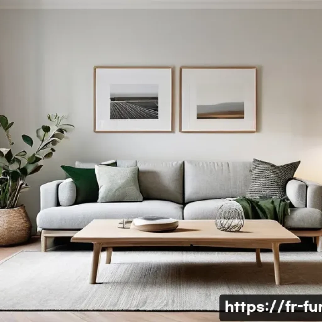 가구디자인에 적합한 마감재 선택 - **Prompt 1: Serene Scandinavian Retreat with Oiled Wood and Soft Textures**
    "A bright, airy livi...