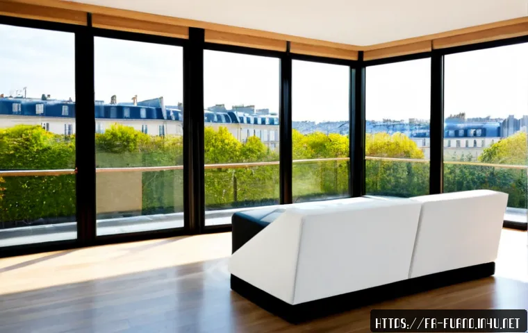 가구디자인의 미래 기술 트렌드 - Photorealistic future furniture design studio in a bright Paris apartment, a French designer examini...